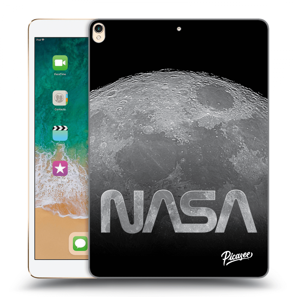 Picasee silikónový čierny obal pre Apple iPad Pro 10.5" 2017 (2. gen) - Moon Cut