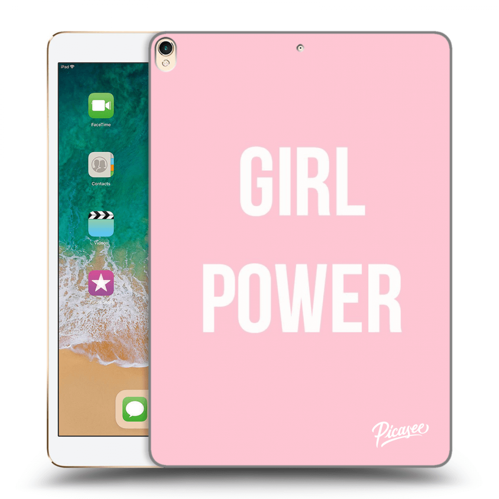 Picasee silikónový čierny obal pre Apple iPad Pro 10.5" 2017 (2. gen) - Girl power