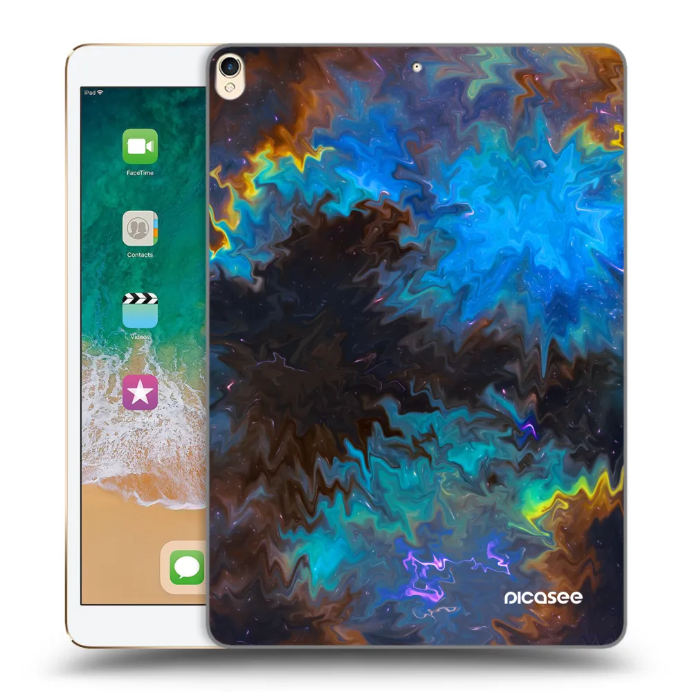 Picasee silikónový prehľadný obal pre Apple iPad Pro 10.5" 2017 (2. gen) - Space