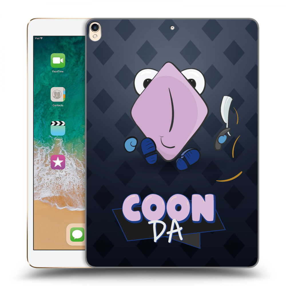 Picasee silikónový čierny obal pre Apple iPad Pro 10.5" 2017 (2. gen) - COONDA holátko - tmavá