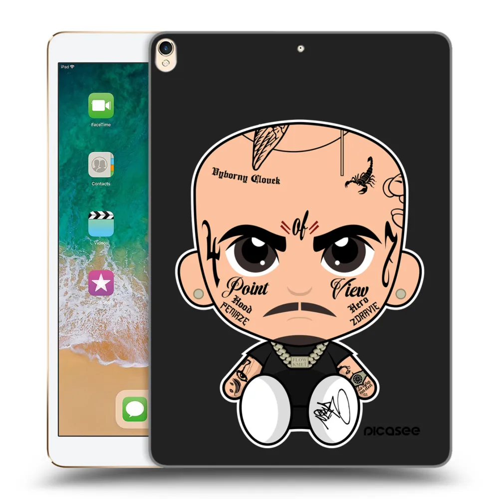 Picasee silikónový čierny obal pre Apple iPad Pro 10.5" 2017 (2. gen) - Separ