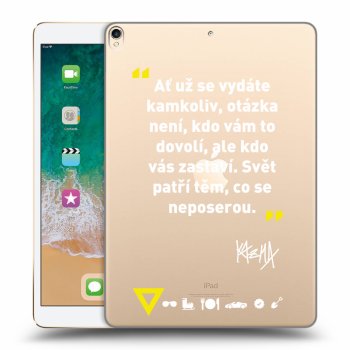 Obal pre Apple iPad Pro 10.5" 2017 (2. gen) - Kazma - SVĚT PATŘÍ TĚM, CO SE NEPOSEROU