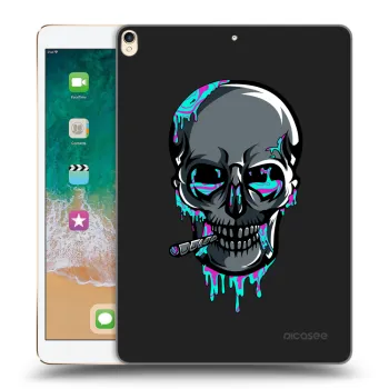 Picasee silikónový čierny obal pre Apple iPad Pro 10.5" 2017 (2. gen) - EARTH - Lebka 3.0