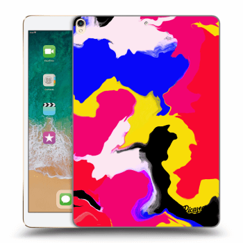 Picasee silikónový prehľadný obal pre Apple iPad Pro 10.5" 2017 (2. gen) - Watercolor