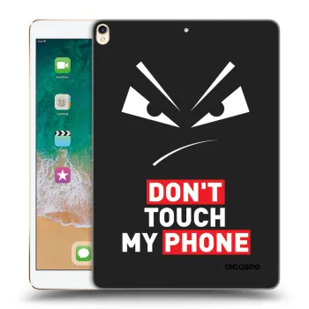 Picasee silikónový čierny obal pre Apple iPad Pro 10.5" 2017 (2. gen) - Evil Eye - Transparent