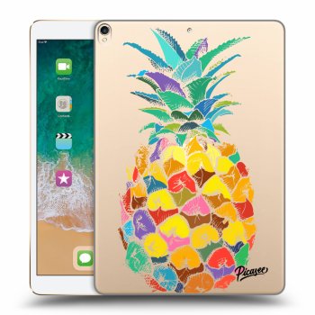Picasee silikónový prehľadný obal pre Apple iPad Pro 10.5" 2017 (2. gen) - Pineapple