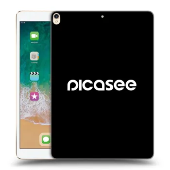 Picasee silikónový čierny obal pre Apple iPad Pro 10.5" 2017 (2. gen) - Picasee - new logo - white