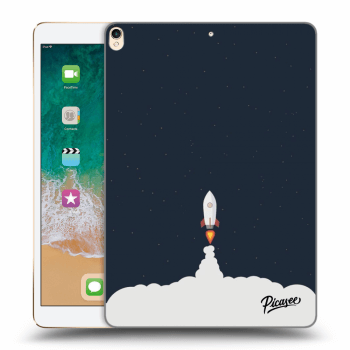 Picasee silikónový prehľadný obal pre Apple iPad Pro 10.5" 2017 (2. gen) - Astronaut 2