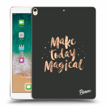 Picasee silikónový prehľadný obal pre Apple iPad Pro 10.5" 2017 (2. gen) - Make today Magical
