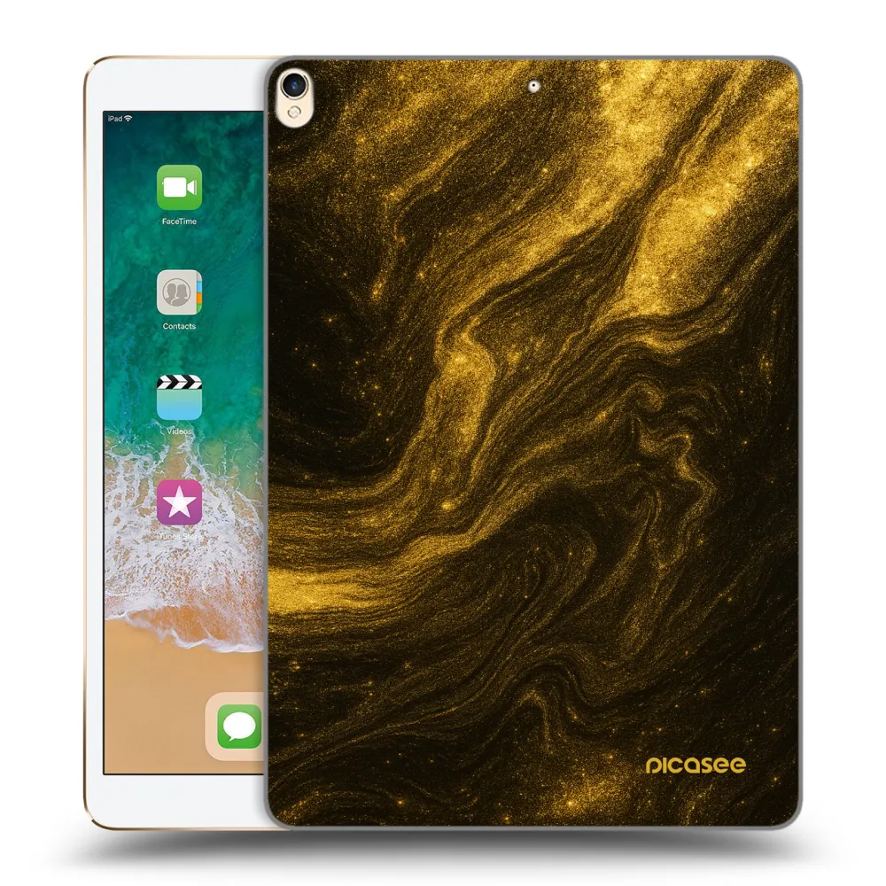 Picasee silikónový prehľadný obal pre Apple iPad Pro 10.5" 2017 (2. gen) - Black