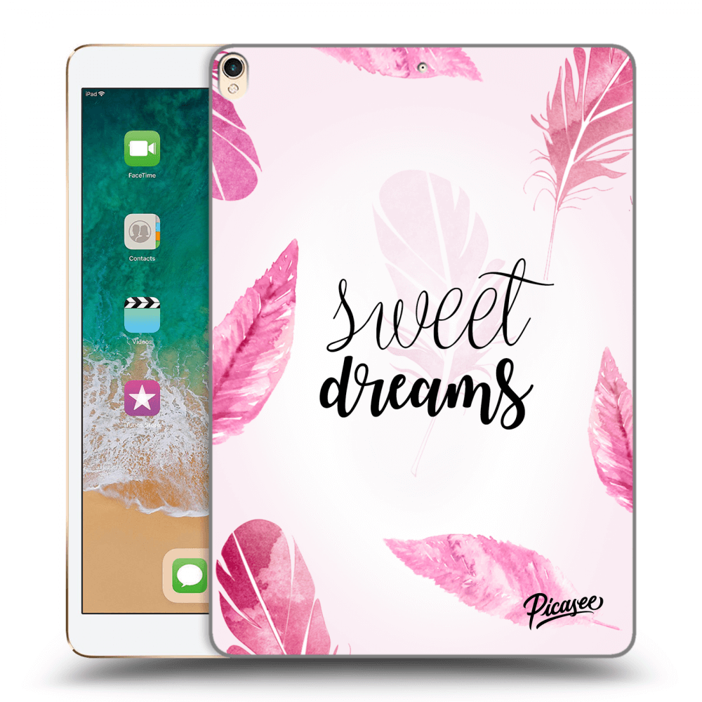 Picasee silikónový prehľadný obal pre Apple iPad Pro 10.5" 2017 (2. gen) - Sweet dreams