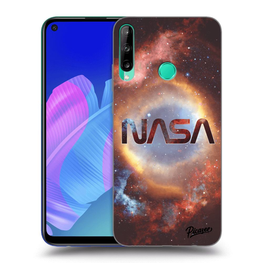 Picasee silikónový čierny obal pre Huawei P40 Lite E - Nebula