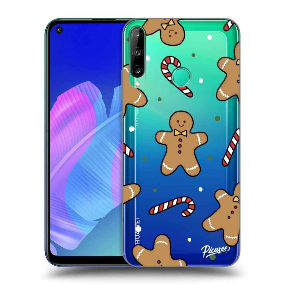 Picasee silikónový prehľadný obal pre Huawei P40 Lite E - Gingerbread