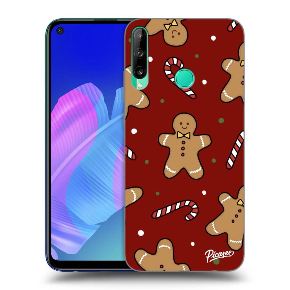 Picasee silikónový prehľadný obal pre Huawei P40 Lite E - Gingerbread 2