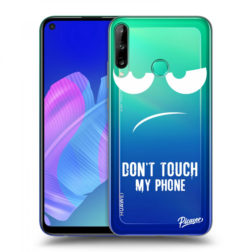 Picasee silikónový prehľadný obal pre Huawei P40 Lite E - Nesiahajte mi na telefón