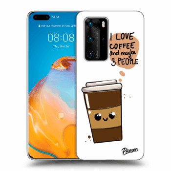 Obal pre Huawei P40 Pro - Cute coffee