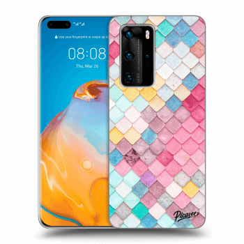 Obal pre Huawei P40 Pro - Colorful roof