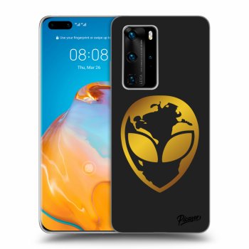 Obal pre Huawei P40 Pro - EARTH - Gold Alien 3.0