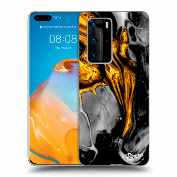 Obal pre Huawei P40 Pro - Black Gold