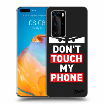 Obal pre Huawei P40 Pro - Shadow Eye - Transparent