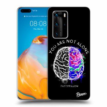 Obal pre Huawei P40 Pro - Brain - White