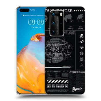 Picasee silikónový čierny obal pre Huawei P40 Pro - FUTURE