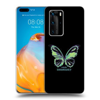 Obal pre Huawei P40 Pro - Diamanty Blue