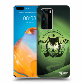 Obal pre Huawei P40 Pro - Wolf life