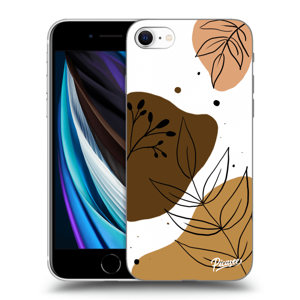 Picasee silikónový prehľadný obal pre Apple iPhone SE 2020 - Boho style