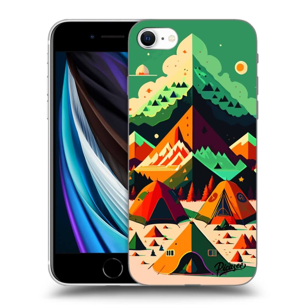 Picasee silikónový prehľadný obal pre Apple iPhone SE 2020 - Alaska