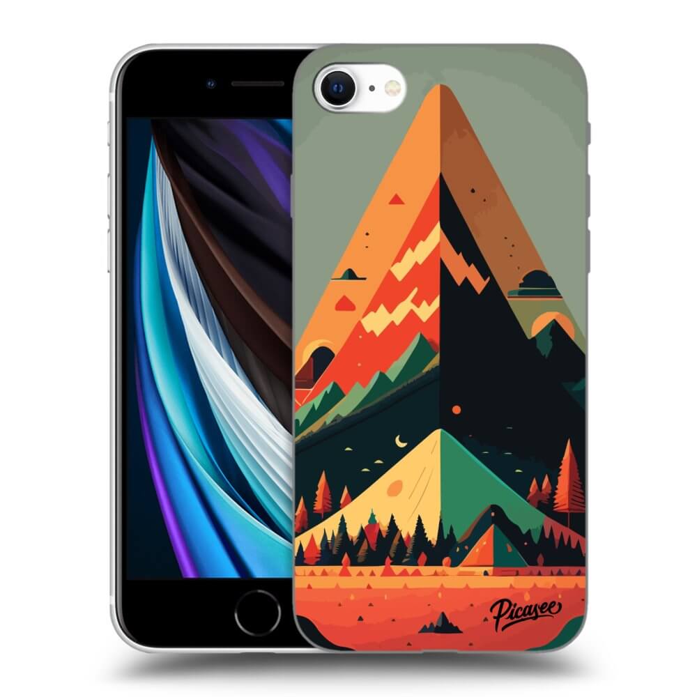 Picasee silikónový prehľadný obal pre Apple iPhone SE 2020 - Oregon