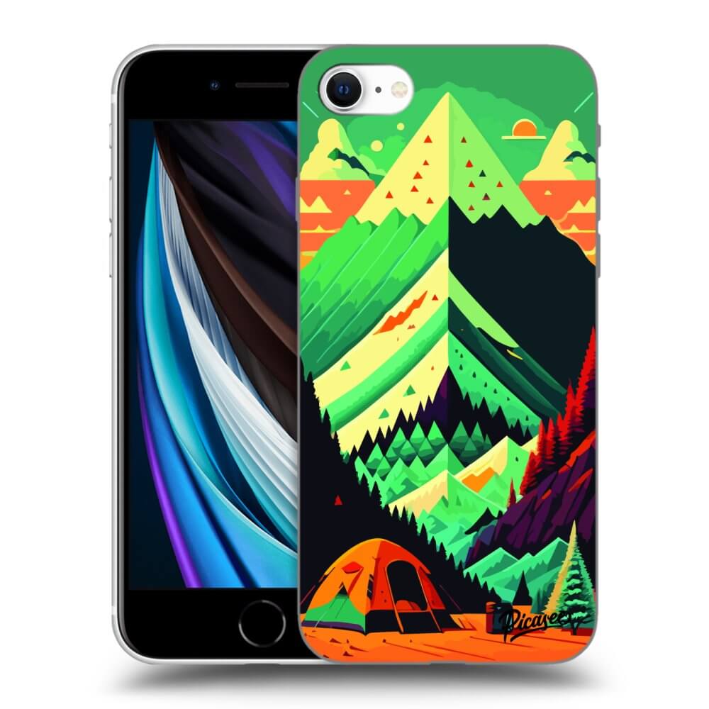 Picasee silikónový prehľadný obal pre Apple iPhone SE 2020 - Whistler