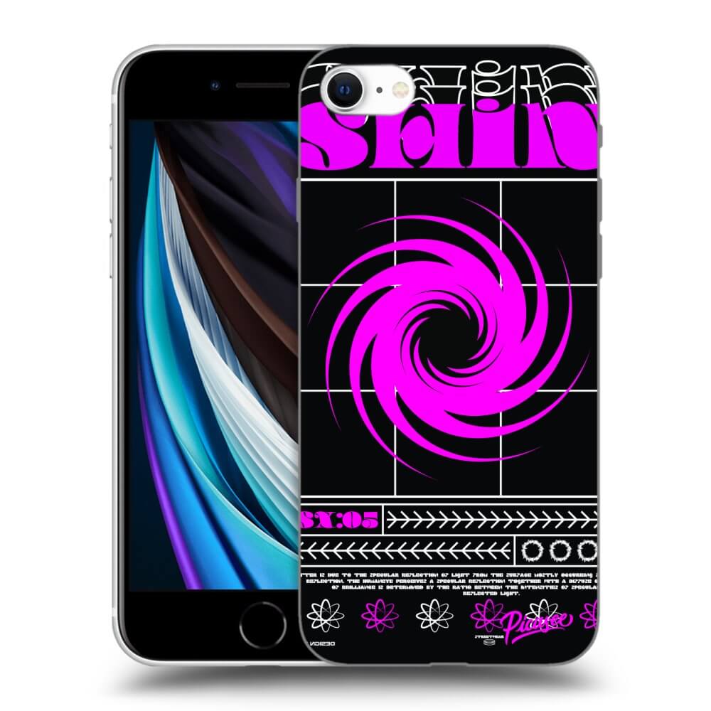 Picasee silikónový prehľadný obal pre Apple iPhone SE 2020 - SHINE