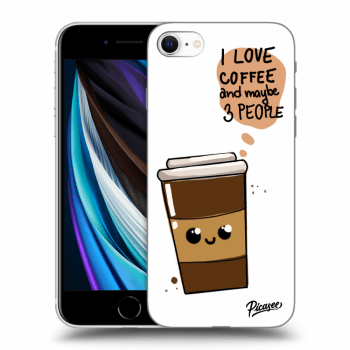 Obal pre Apple iPhone SE 2020 - Cute coffee