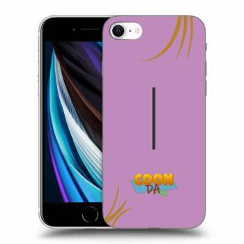 Picasee silikónový čierny obal pre Apple iPhone SE 2020 - COONDA růžovka