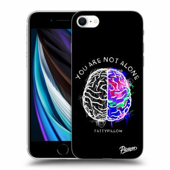 Obal pre Apple iPhone SE 2020 - Brain - White