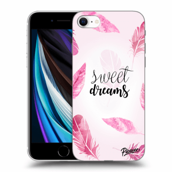 Picasee silikónový čierny obal pre Apple iPhone SE 2020 - Sweet dreams