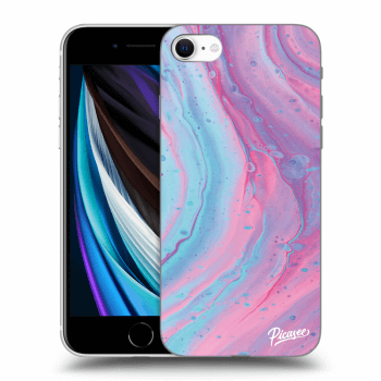 Obal pre Apple iPhone SE 2020 - Pink liquid