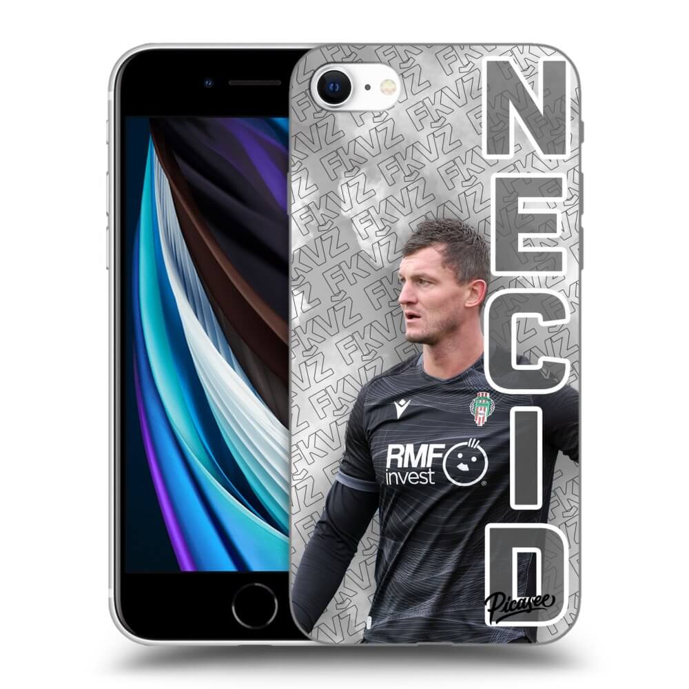 Picasee silikónový čierny obal pre Apple iPhone SE 2020 - FK Viktoria Žižkov E