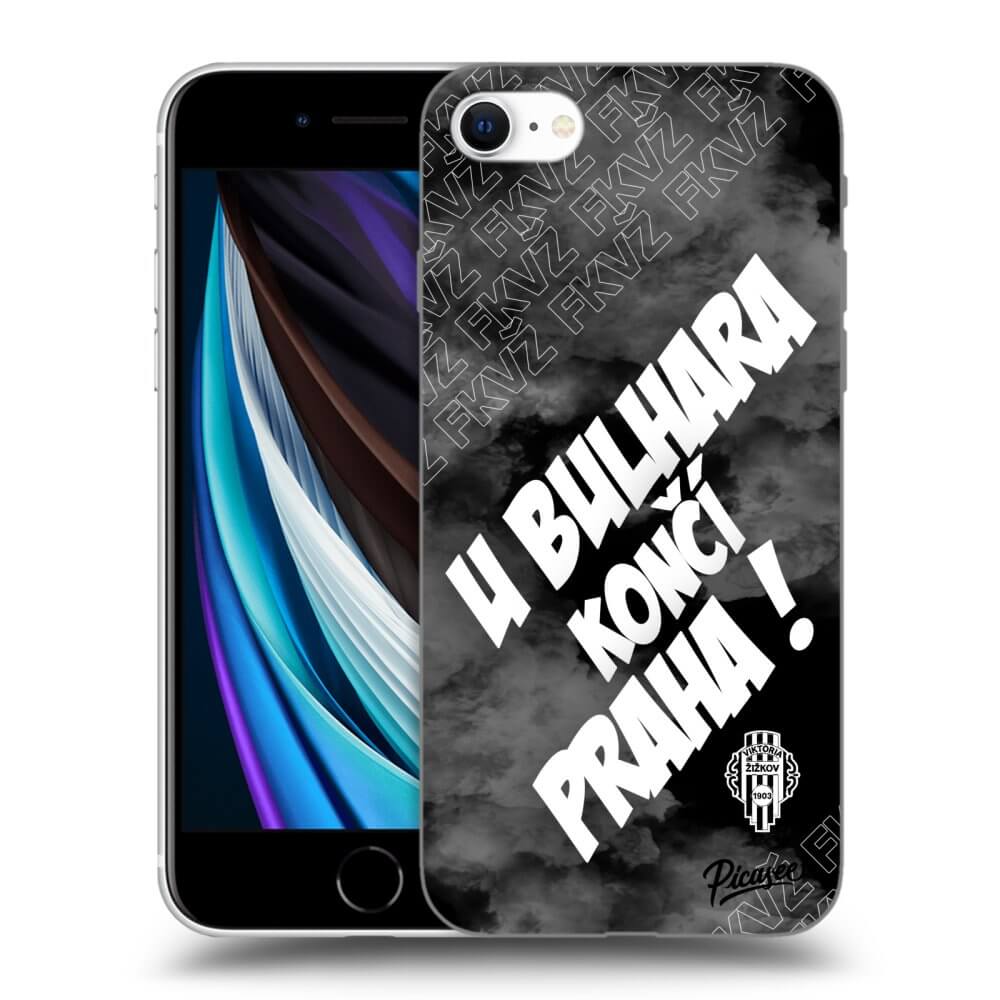 Picasee silikónový čierny obal pre Apple iPhone SE 2020 - FK Viktoria Žižkov C