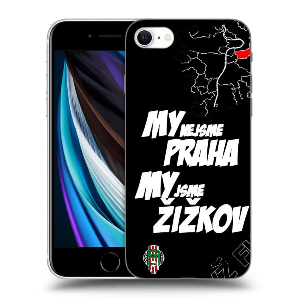 Picasee silikónový čierny obal pre Apple iPhone SE 2020 - FK Viktoria Žižkov A