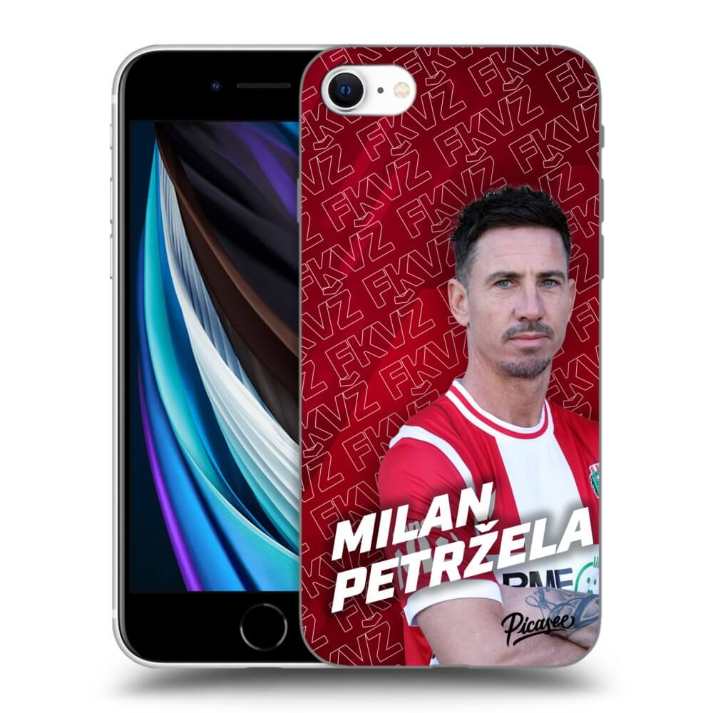 Picasee silikónový čierny obal pre Apple iPhone SE 2020 - FK Viktoria Žižkov I