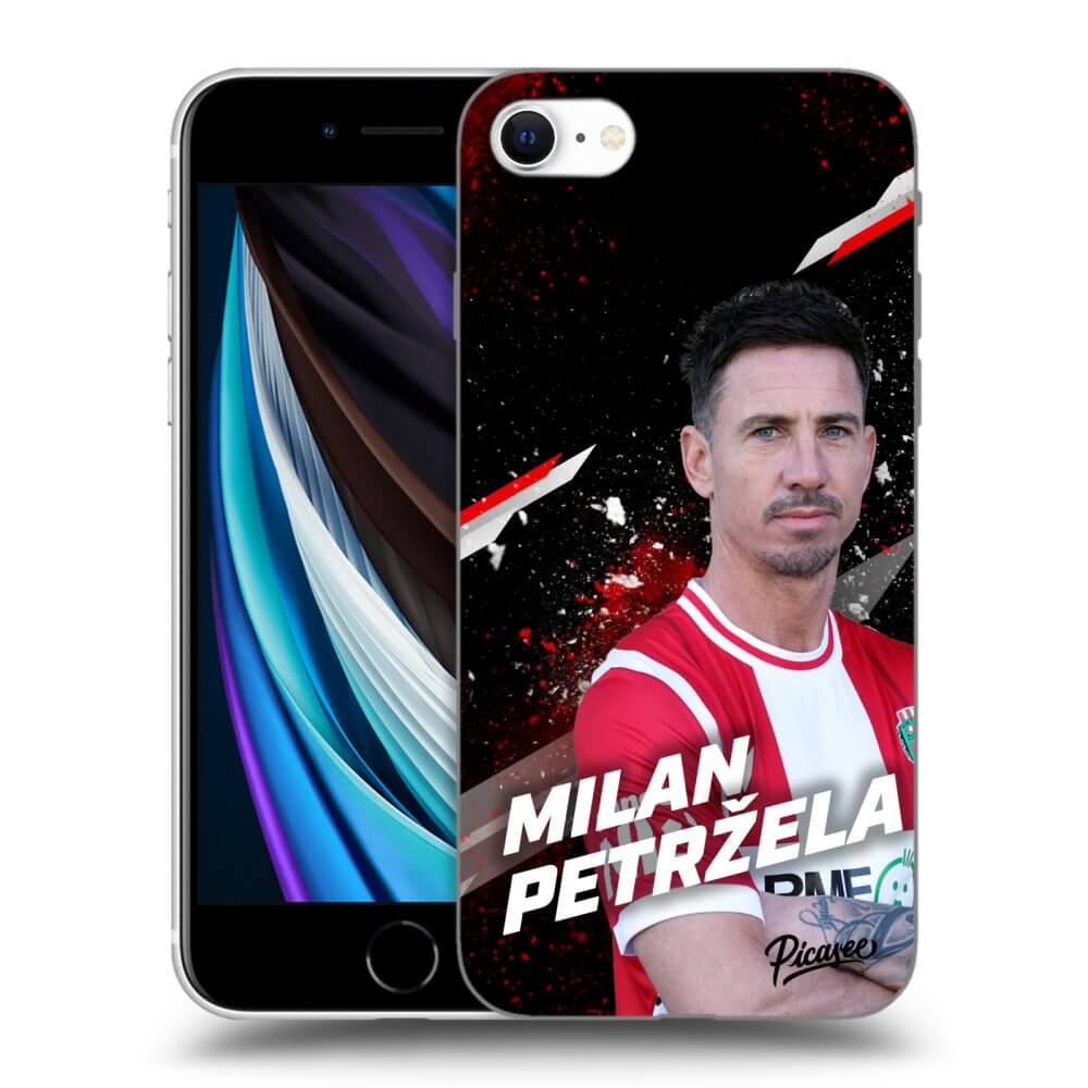 Picasee silikónový čierny obal pre Apple iPhone SE 2020 - FK Viktoria Žižkov J