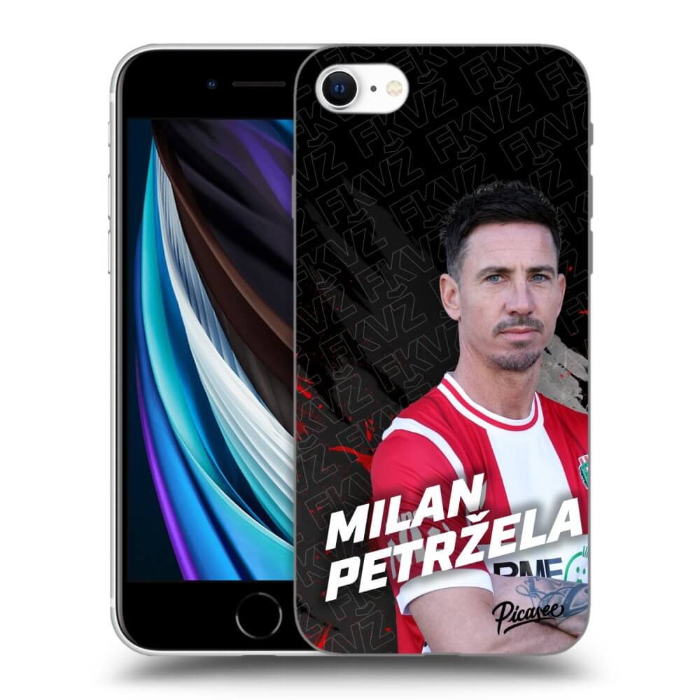 Picasee silikónový čierny obal pre Apple iPhone SE 2020 - FK Viktoria Žižkov K