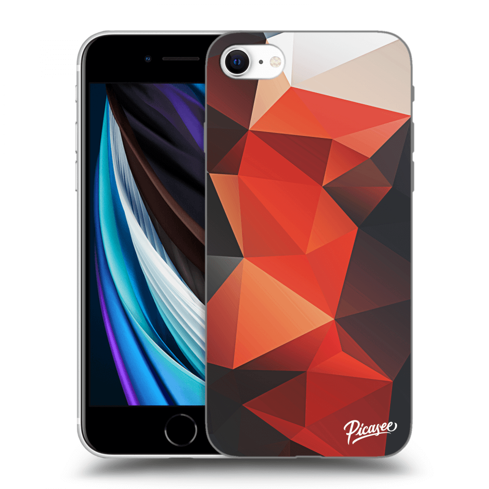 Picasee silikónový prehľadný obal pre Apple iPhone SE 2020 - Wallpaper 2