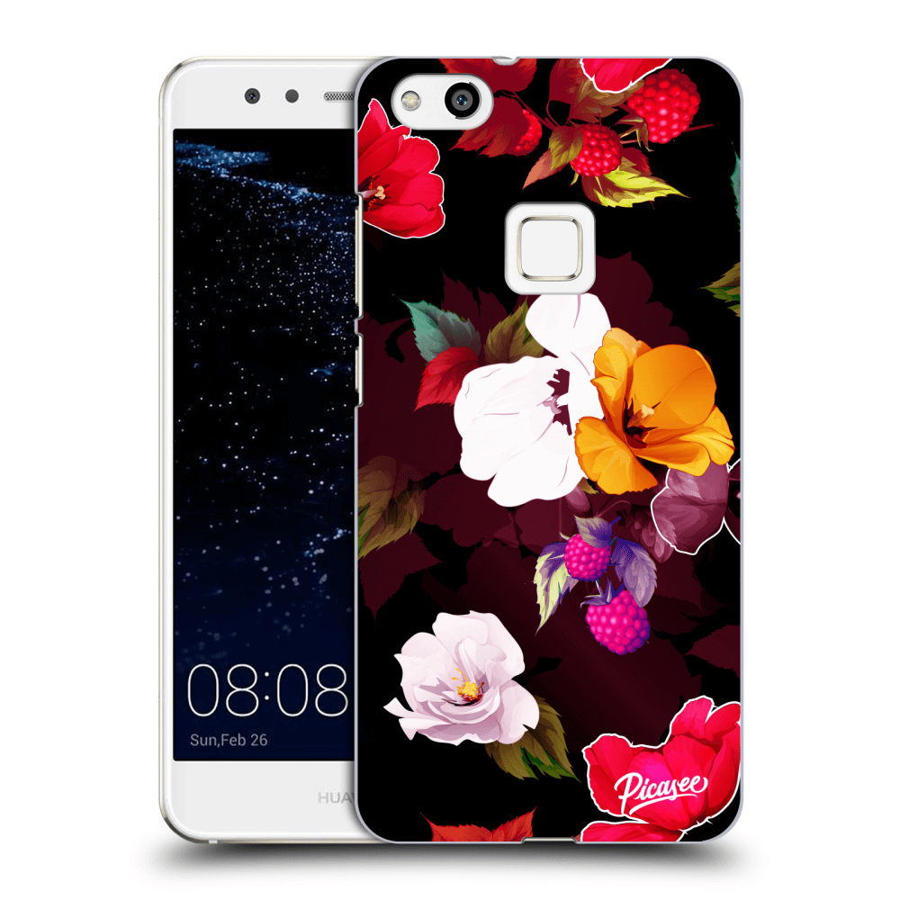 Picasee silikónový prehľadný obal pre Huawei P10 Lite - Flowers and Berries
