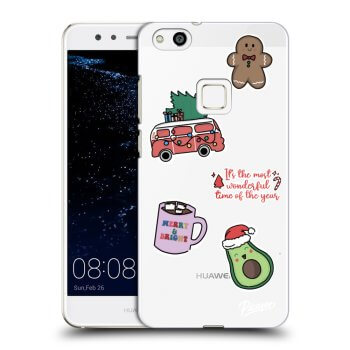 Obal pre Huawei P10 Lite - Christmas Stickers