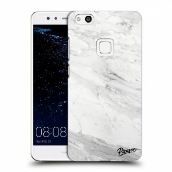 Picasee silikónový prehľadný obal pre Huawei P10 Lite - White marble