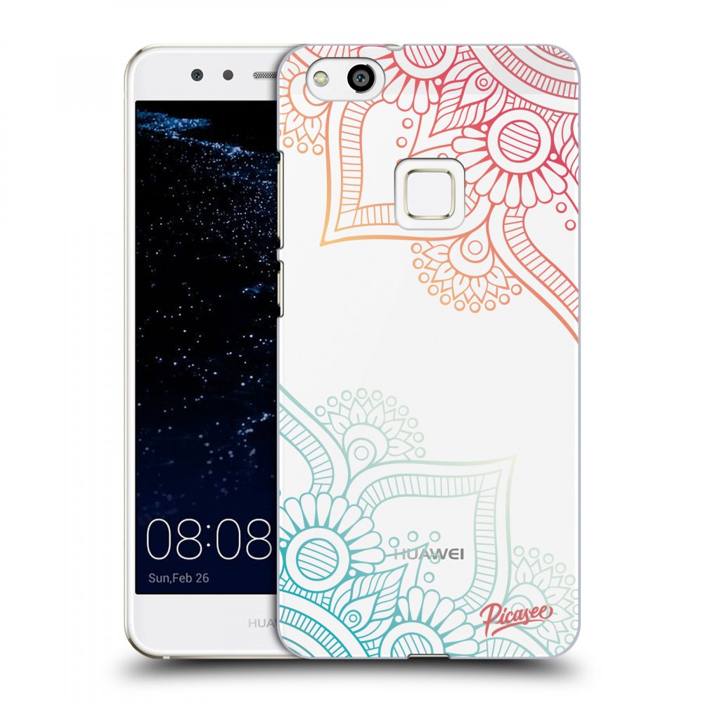 Picasee silikónový prehľadný obal pre Huawei P10 Lite - Flowers pattern