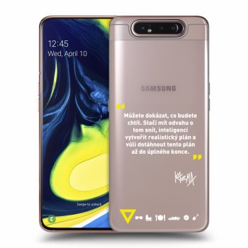 Obal pre Samsung Galaxy A80 A805F - Kazma - MŮŽETE DOKÁZAT, CO BUDETE CHTÍT